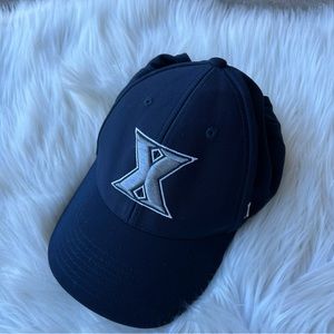 ‘47 Xavier University Navy Blue and Gray Baseball Hat